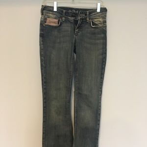 Super cute bootcut jeans.